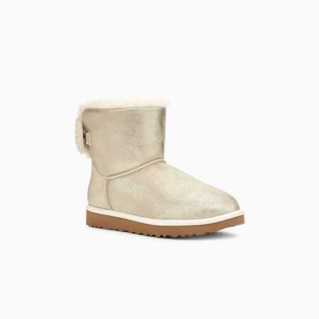 UGG Arielle Sparkle - Boots Dame - Platina Gull (NO-X869)